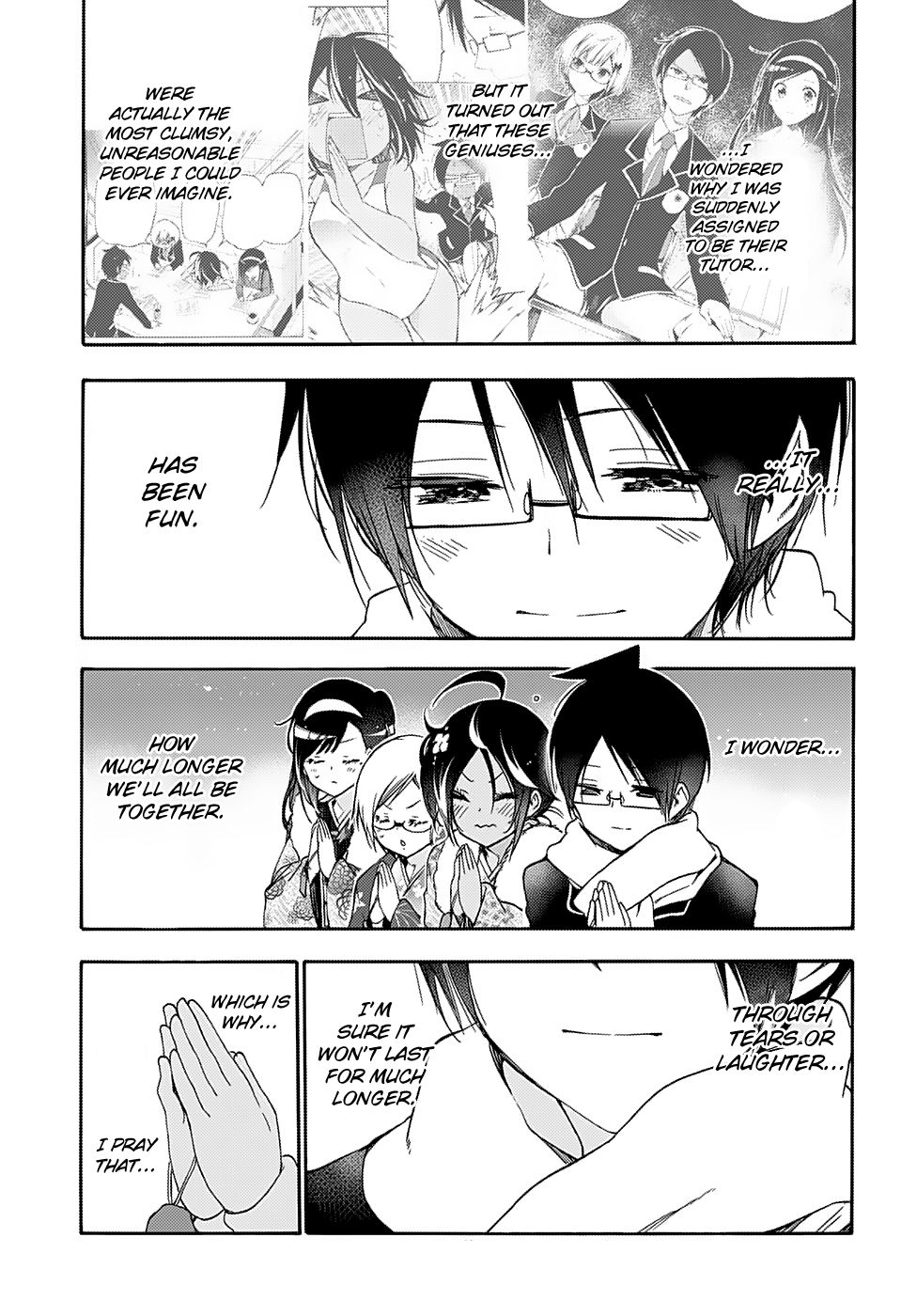 Bokutachi wa Benkyou ga Dekinai Chapter 123 page 19 - Chapter 123: Their Thoughts Turn to the Departing Year and [X]
