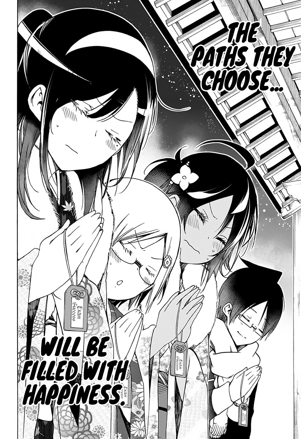 Bokutachi wa Benkyou ga Dekinai Chapter 123 page 20 - Chapter 123: Their Thoughts Turn to the Departing Year and [X]