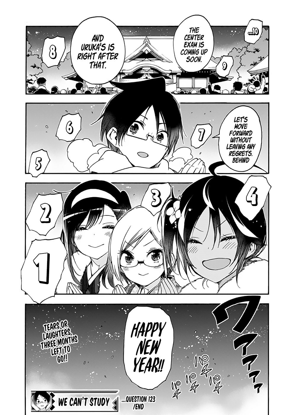 Bokutachi wa Benkyou ga Dekinai Chapter 123 page 21 - Chapter 123: Their Thoughts Turn to the Departing Year and [X]
