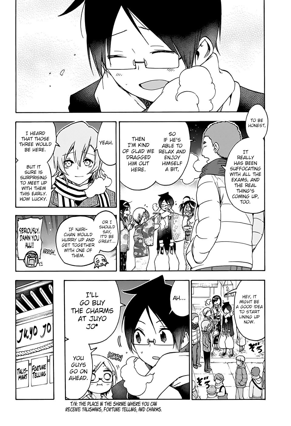 Bokutachi wa Benkyou ga Dekinai Chapter 123 page 8 - Chapter 123: Their Thoughts Turn to the Departing Year and [X]