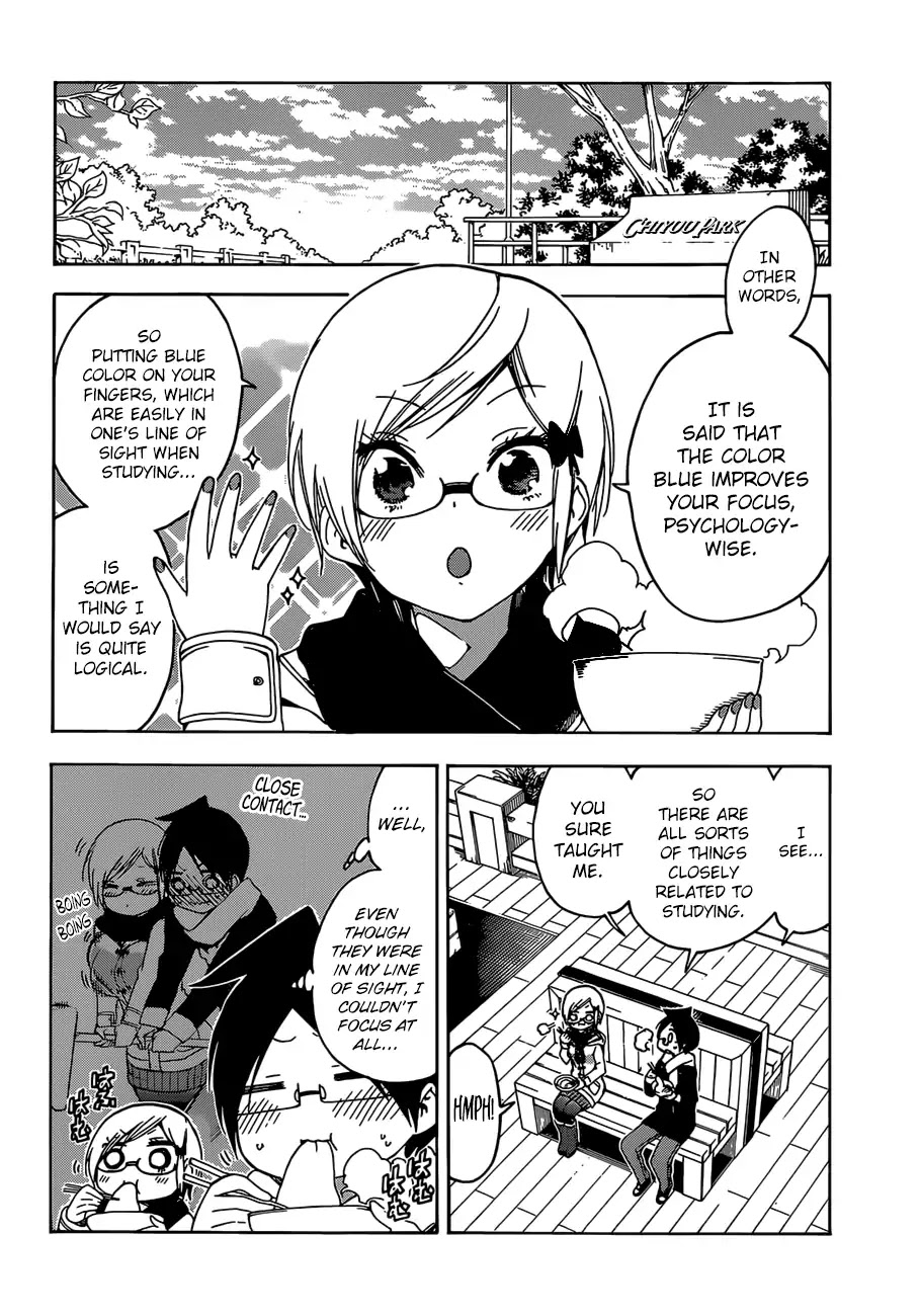 Bokutachi wa Benkyou ga Dekinai Chapter 124 page 13 - Chapter 124: A Change in the Genius's Appearance can Sometimes Lead to Progress in [X]