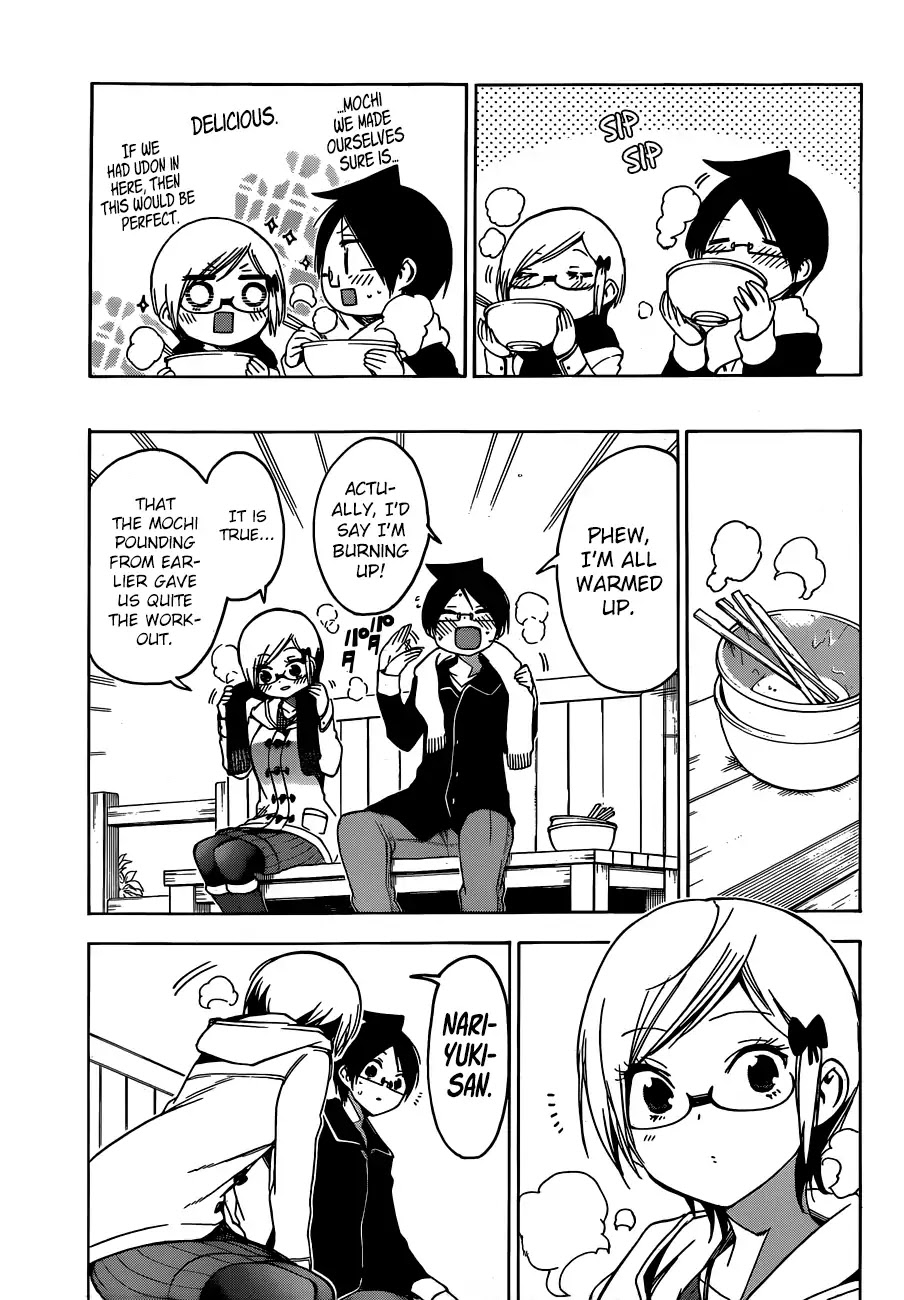 Bokutachi wa Benkyou ga Dekinai Chapter 124 page 14 - Chapter 124: A Change in the Genius's Appearance can Sometimes Lead to Progress in [X]