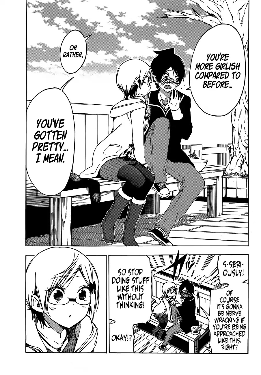 Bokutachi wa Benkyou ga Dekinai Chapter 124 page 18 - Chapter 124: A Change in the Genius's Appearance can Sometimes Lead to Progress in [X]