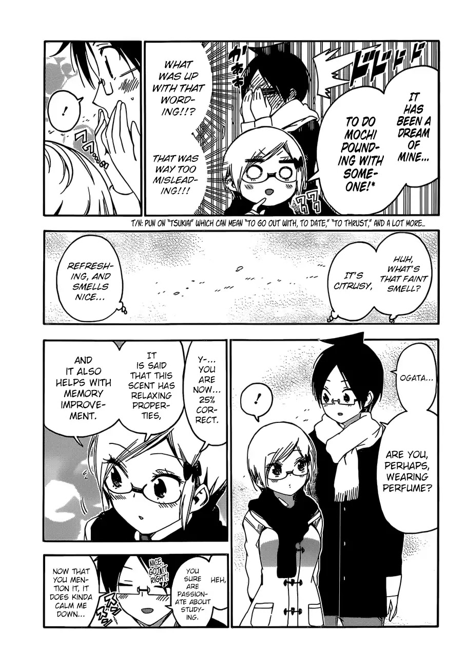Bokutachi wa Benkyou ga Dekinai Chapter 124 page 8 - Chapter 124: A Change in the Genius's Appearance can Sometimes Lead to Progress in [X]