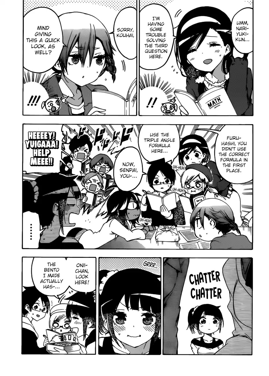 Bokutachi wa Benkyou ga Dekinai Chapter 125 page 10 - Chapter 125: The Girl Who Went Unnoticed Dedicates Herself to [X] Like So