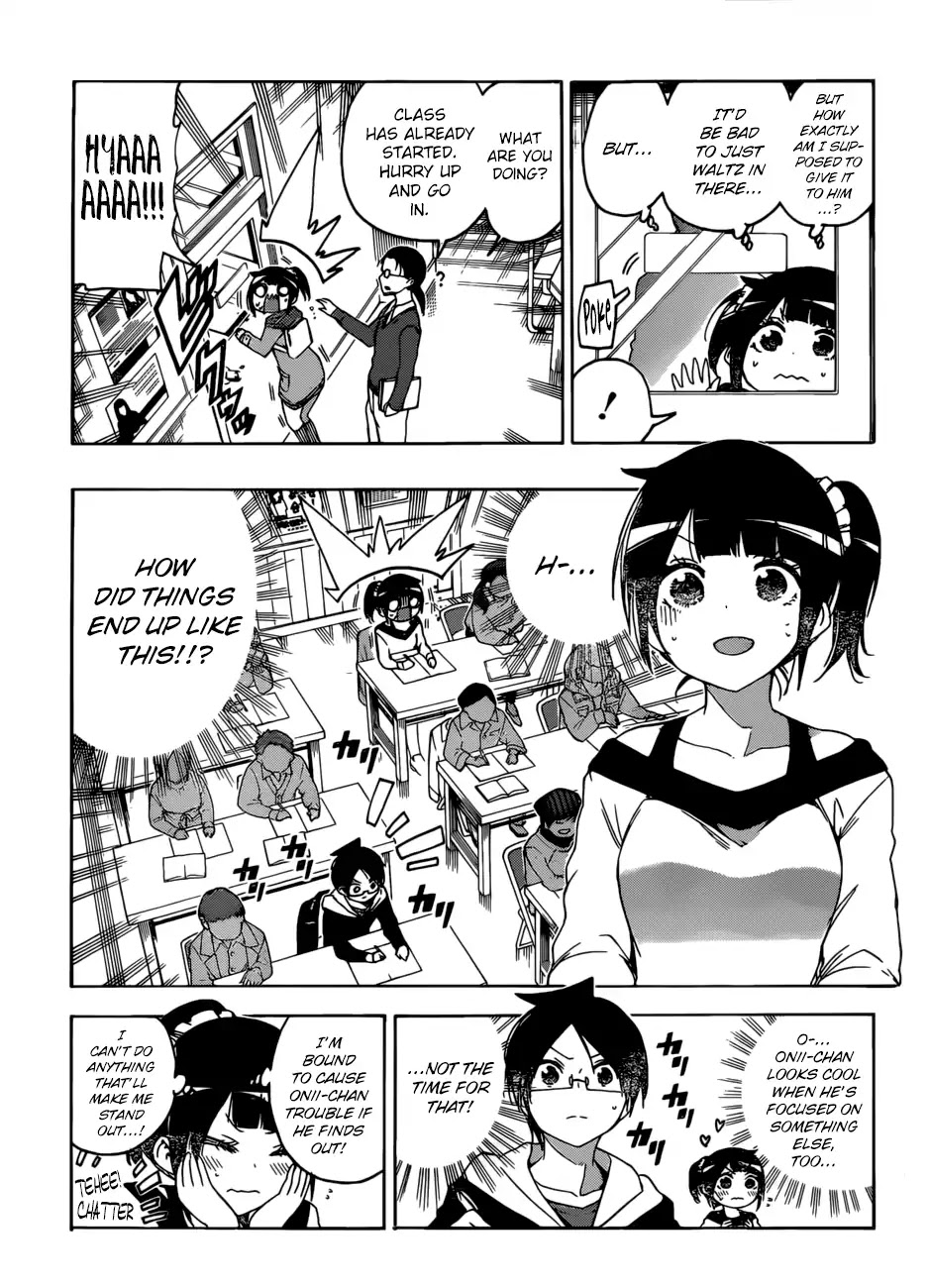 Bokutachi wa Benkyou ga Dekinai Chapter 125 page 6 - Chapter 125: The Girl Who Went Unnoticed Dedicates Herself to [X] Like So
