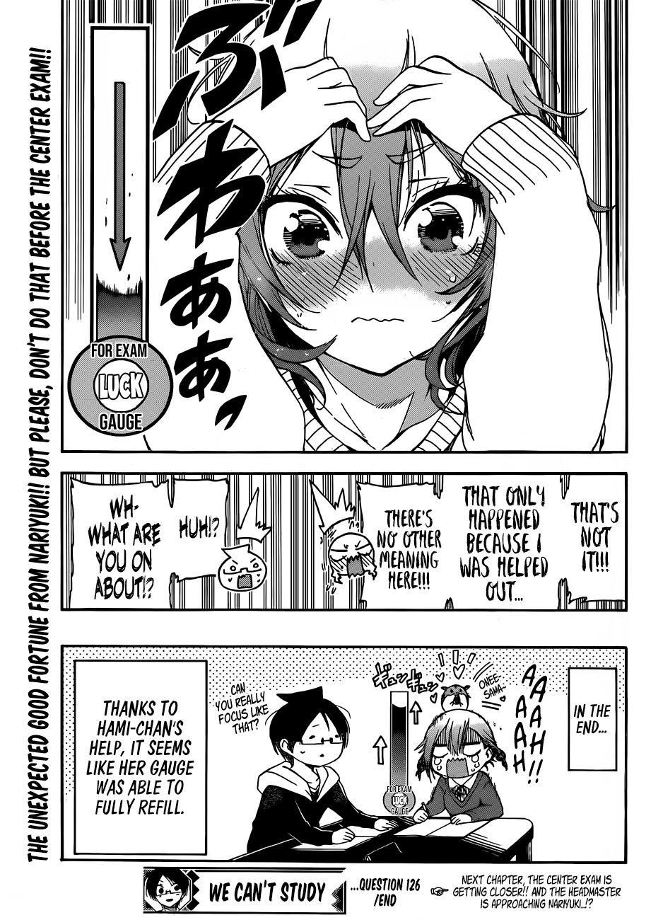 Bokutachi wa Benkyou ga Dekinai Chapter 126 page 20 - Chapter 126: The Predecessor Accumulates [X] in Preparation for That Day