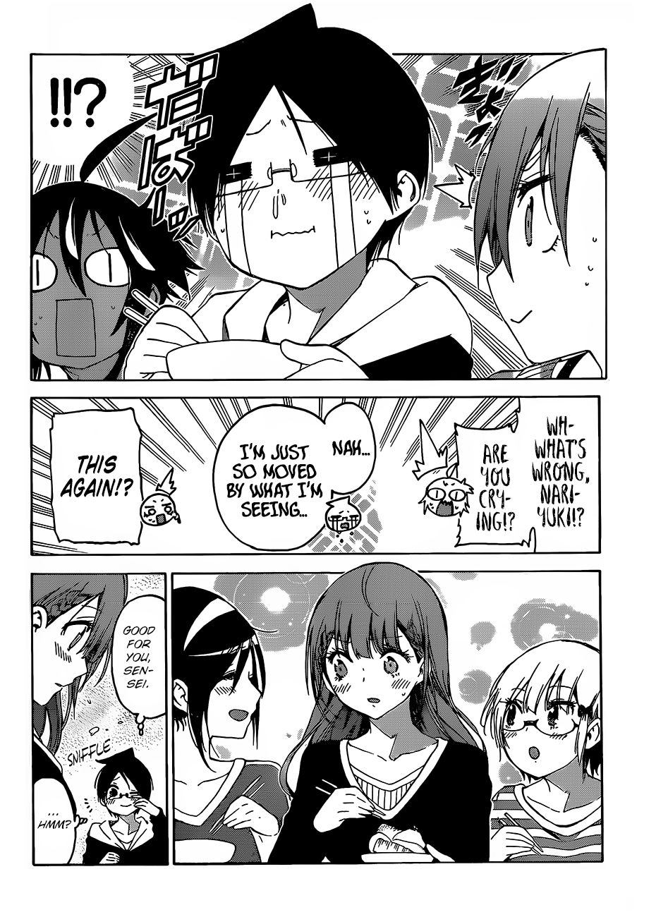Bokutachi wa Benkyou ga Dekinai Chapter 129 page 19 - Chapter 129: They Play in the Thawing Snow, Nestled up Near [X]