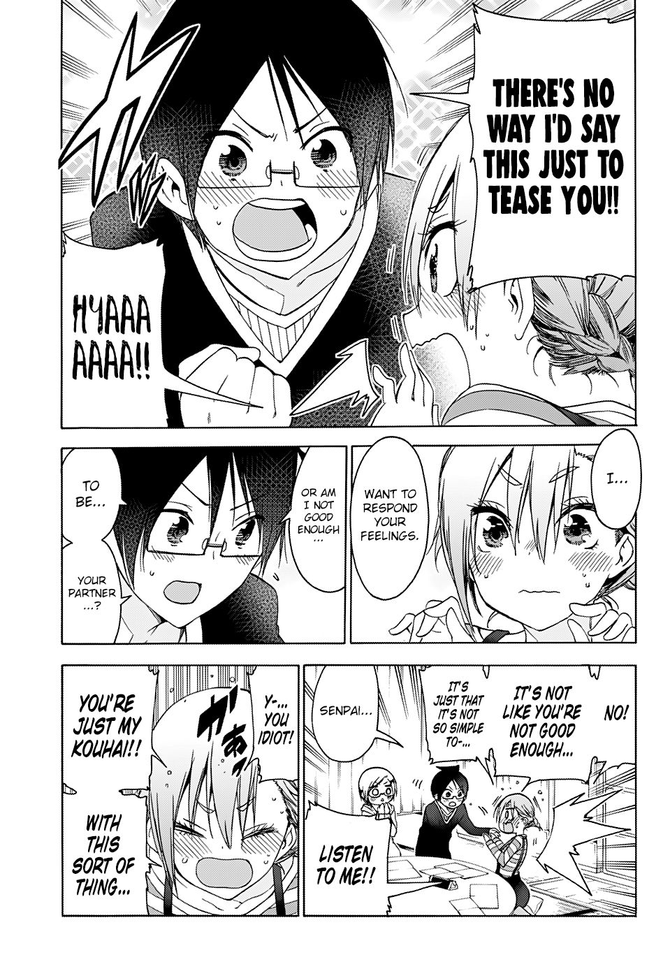 Bokutachi wa Benkyou ga Dekinai Chapter 131 page 16 - Chapter 131: Sometimes Their [X] is Flexible