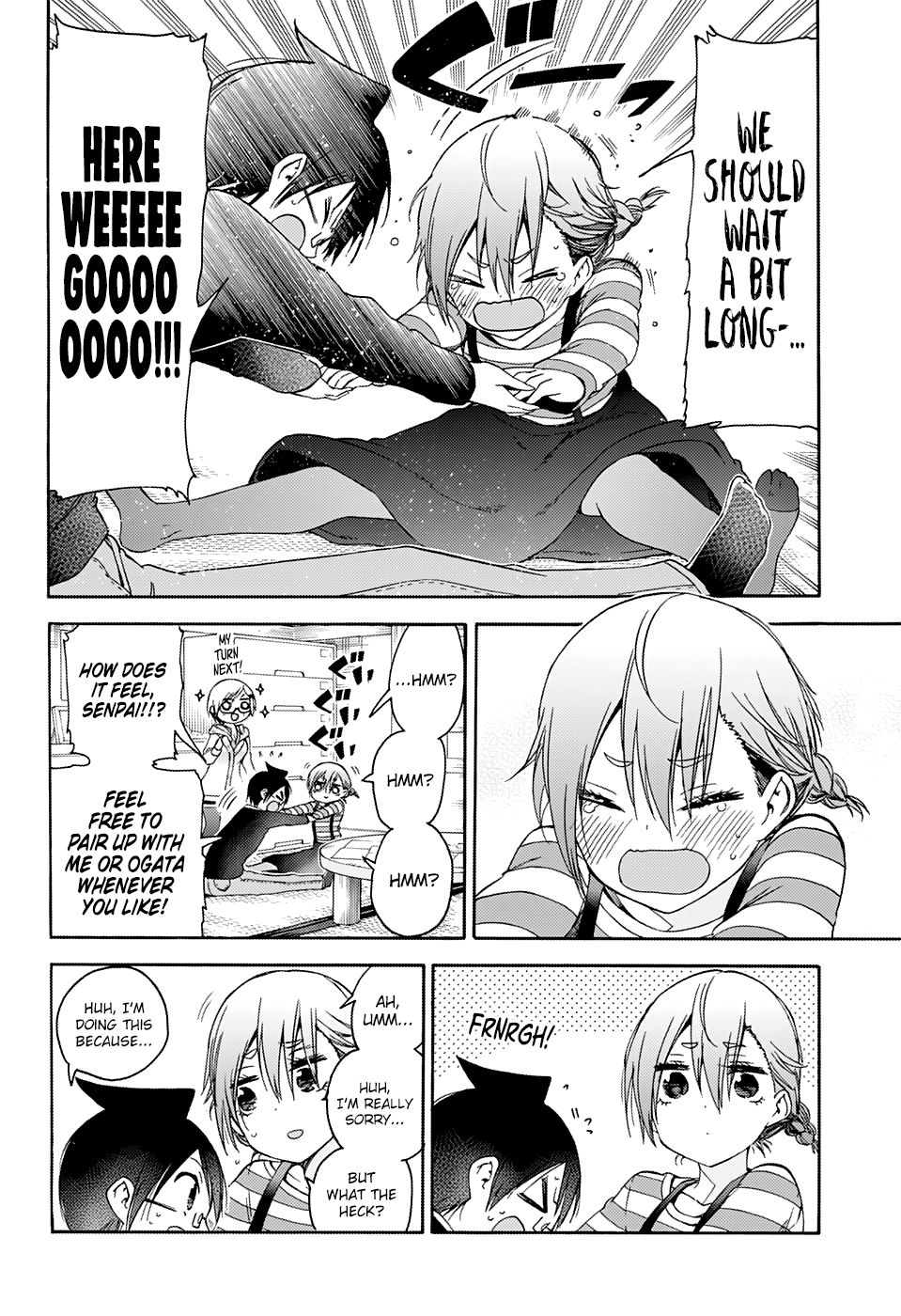 Bokutachi wa Benkyou ga Dekinai Chapter 131 page 17 - Chapter 131: Sometimes Their [X] is Flexible