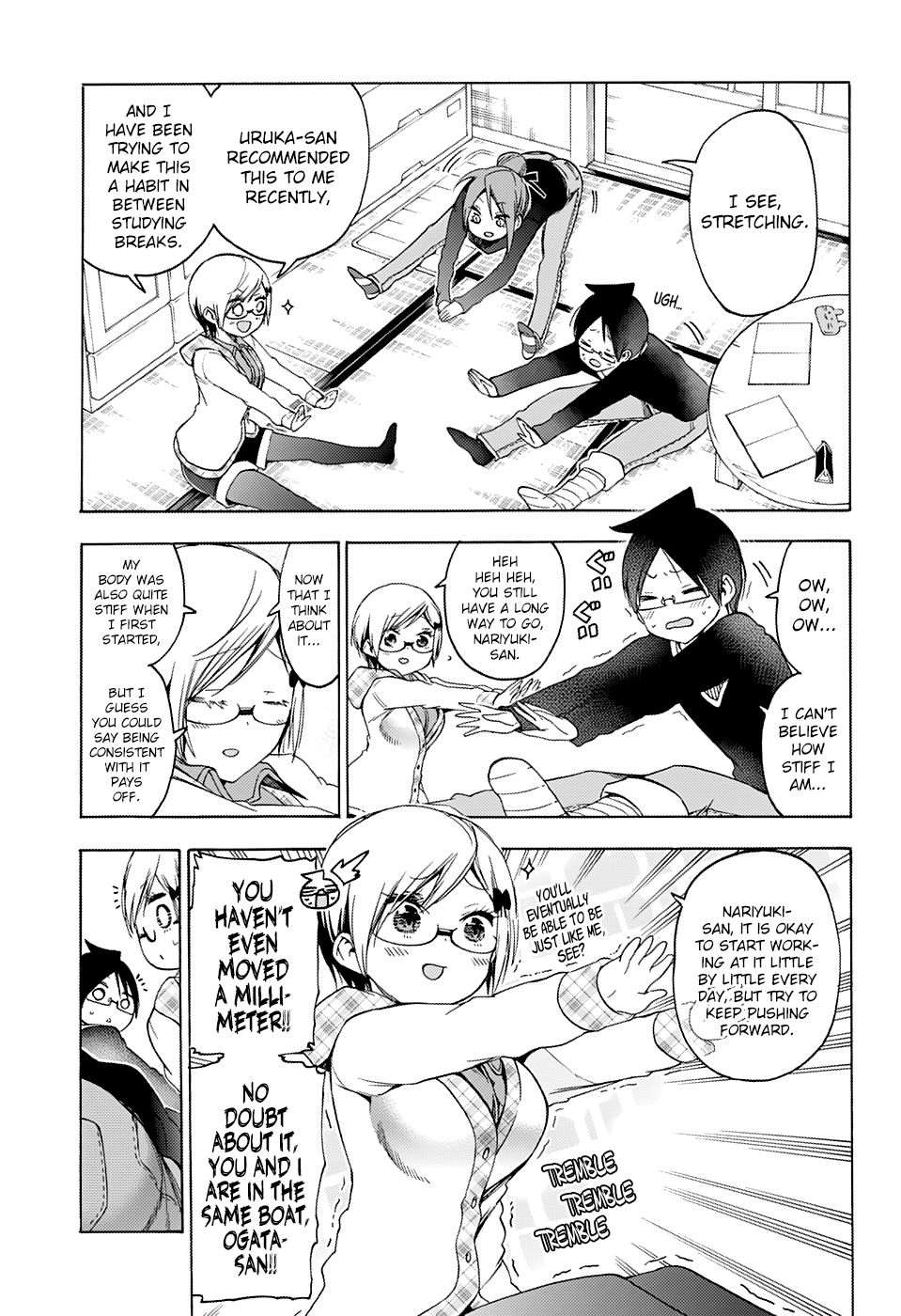 Bokutachi wa Benkyou ga Dekinai Chapter 131 page 6 - Chapter 131: Sometimes Their [X] is Flexible