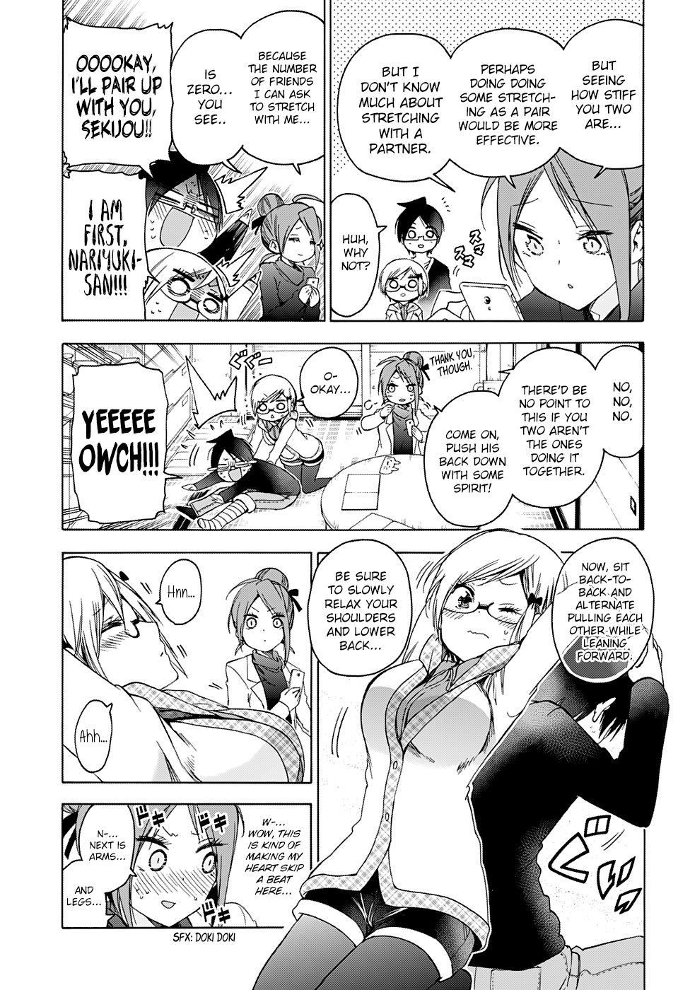 Bokutachi wa Benkyou ga Dekinai Chapter 131 page 8 - Chapter 131: Sometimes Their [X] is Flexible