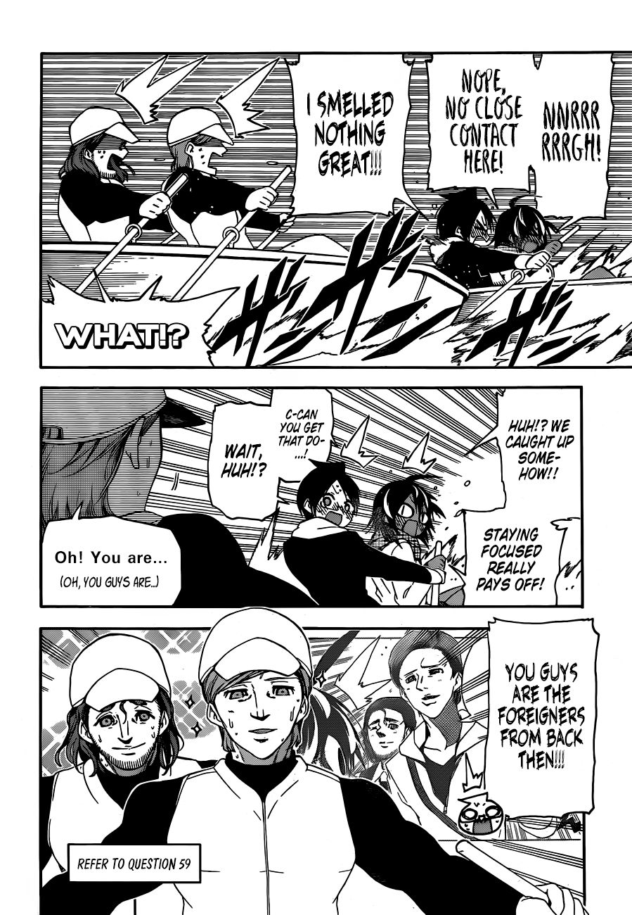 Bokutachi wa Benkyou ga Dekinai Chapter 132 page 11 - Chapter 132: By the Twilight Waterside, You'll Row Toward [X] Before Long