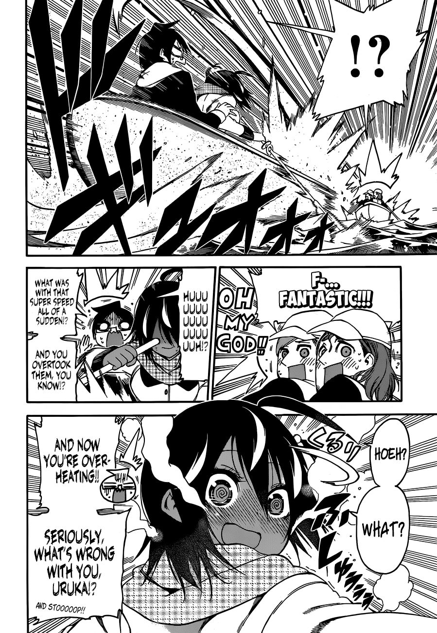 Bokutachi wa Benkyou ga Dekinai Chapter 132 page 13 - Chapter 132: By the Twilight Waterside, You'll Row Toward [X] Before Long