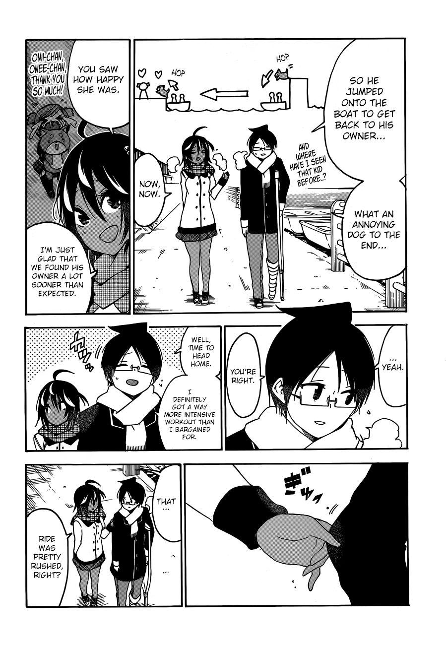Bokutachi wa Benkyou ga Dekinai Chapter 132 page 17 - Chapter 132: By the Twilight Waterside, You'll Row Toward [X] Before Long