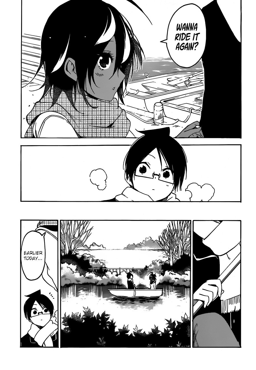 Bokutachi wa Benkyou ga Dekinai Chapter 132 page 18 - Chapter 132: By the Twilight Waterside, You'll Row Toward [X] Before Long