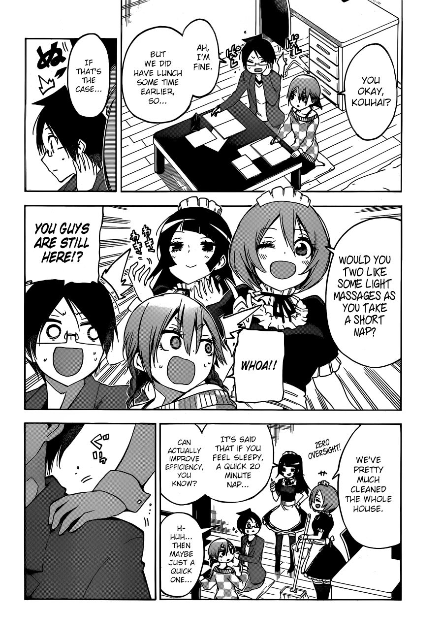 Bokutachi wa Benkyou ga Dekinai Chapter 134 page 14 - Chapter 134: The Predecessor of the Past is Slowly Changing Her Colors to [X]