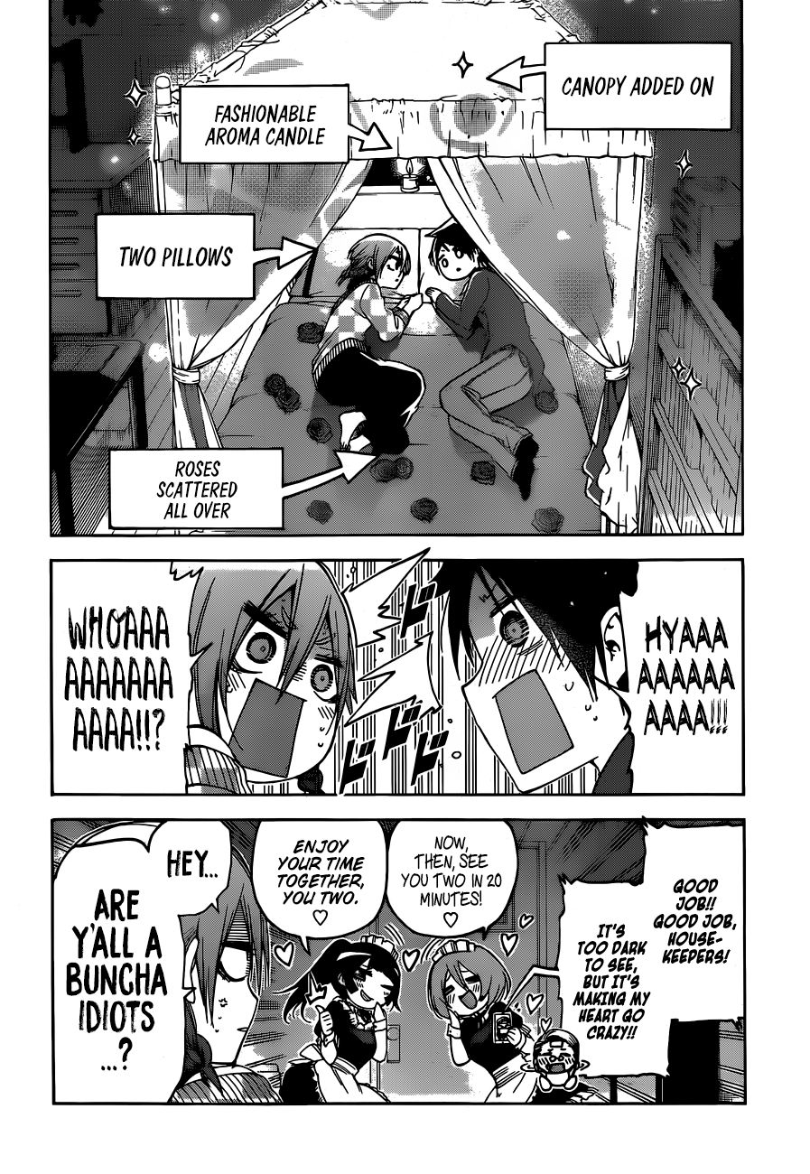 Bokutachi wa Benkyou ga Dekinai Chapter 134 page 16 - Chapter 134: The Predecessor of the Past is Slowly Changing Her Colors to [X]