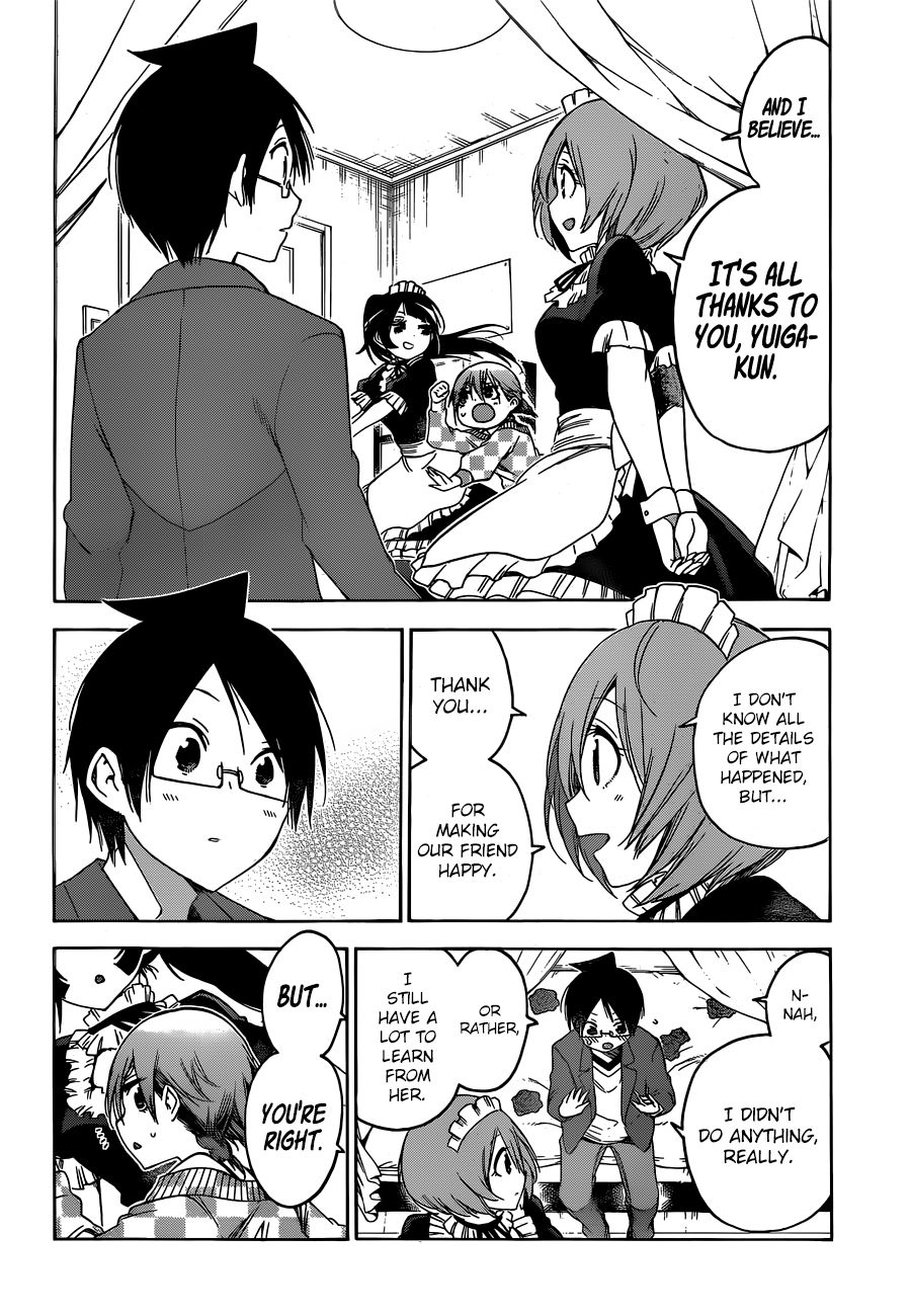 Bokutachi wa Benkyou ga Dekinai Chapter 134 page 18 - Chapter 134: The Predecessor of the Past is Slowly Changing Her Colors to [X]