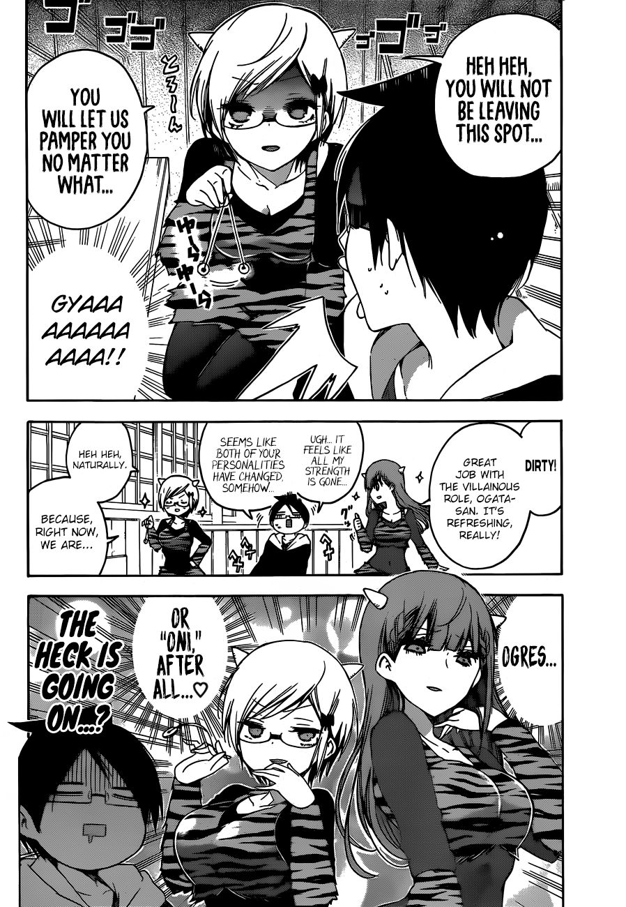 Bokutachi wa Benkyou ga Dekinai Chapter 135 page 11 - Chapter 135: Sometimes They Choose [X] in the Presence of Oni