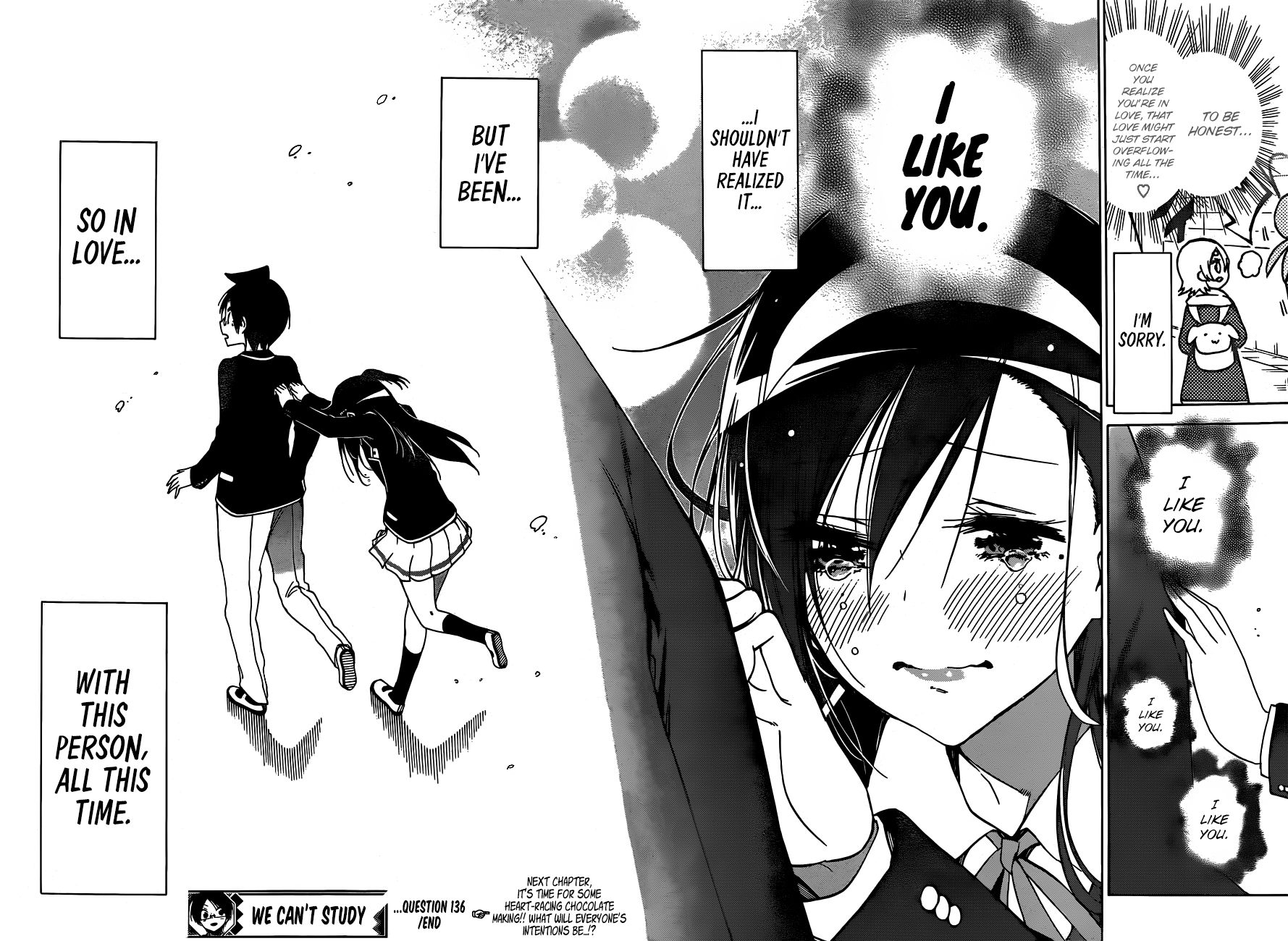 Bokutachi wa Benkyou ga Dekinai Chapter 136 page 19 - Chapter 136: What Awakens [X] at the End of her Slumber Is...