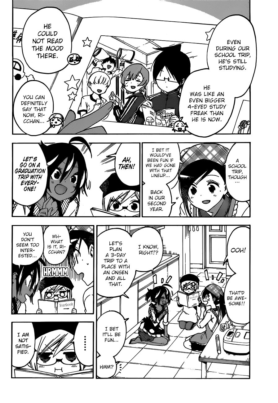 Bokutachi wa Benkyou ga Dekinai Chapter 137 page 15 - Chapter 137: Sometimes The Maiden's Sweet Thoughts Link to [X]