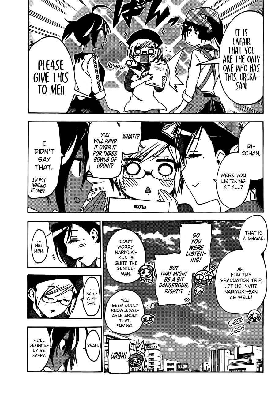 Bokutachi wa Benkyou ga Dekinai Chapter 137 page 16 - Chapter 137: Sometimes The Maiden's Sweet Thoughts Link to [X]