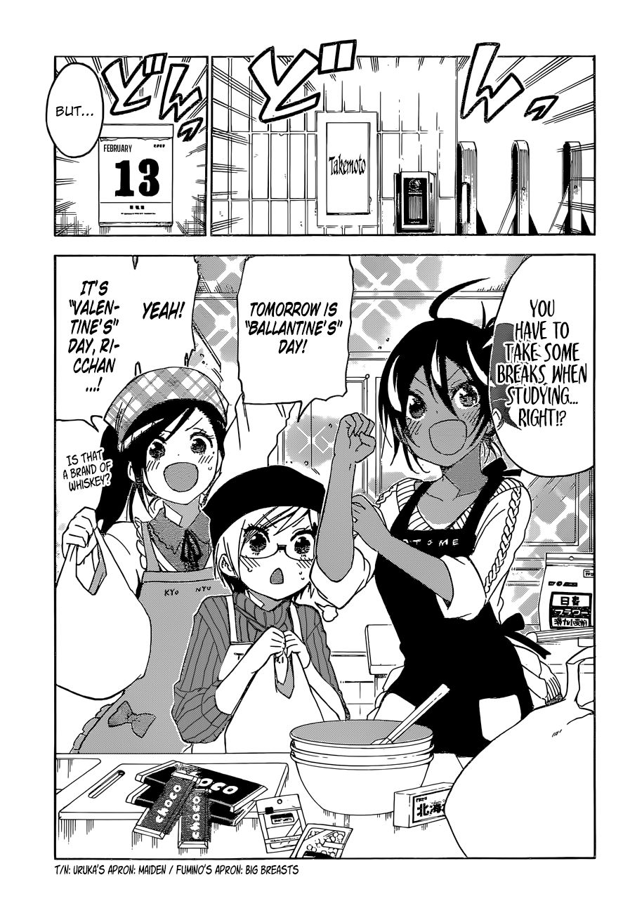 Bokutachi wa Benkyou ga Dekinai Chapter 137 page 4 - Chapter 137: Sometimes The Maiden's Sweet Thoughts Link to [X]