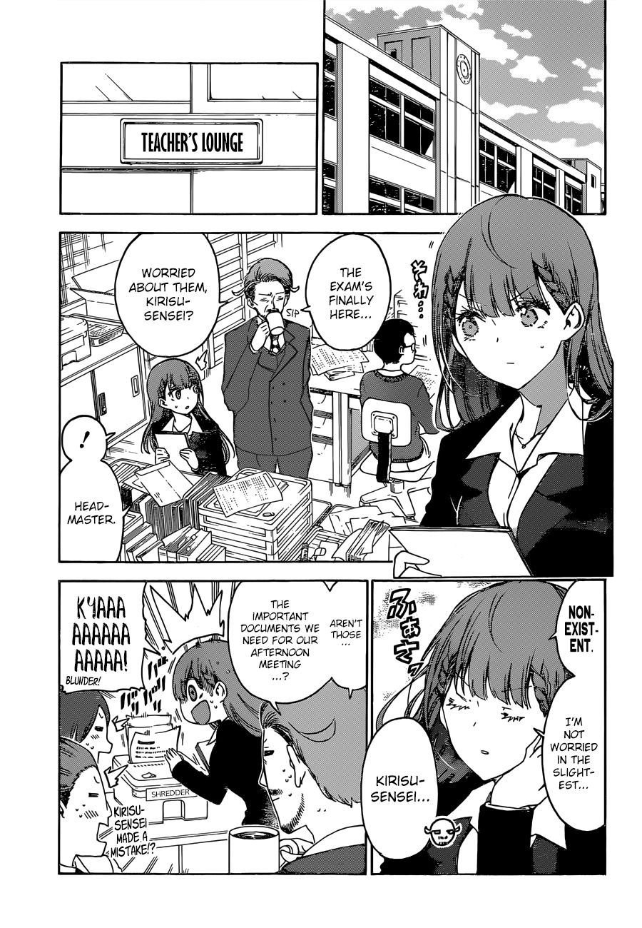 Bokutachi wa Benkyou ga Dekinai Chapter 140 page 4 - Chapter 140: And now, It's Time for [X]