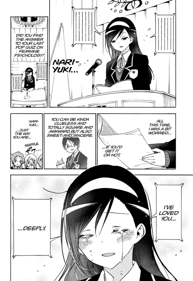 Bokutachi wa Benkyou ga Dekinai Chapter 149 page 12 - Chapter 149: Question 149