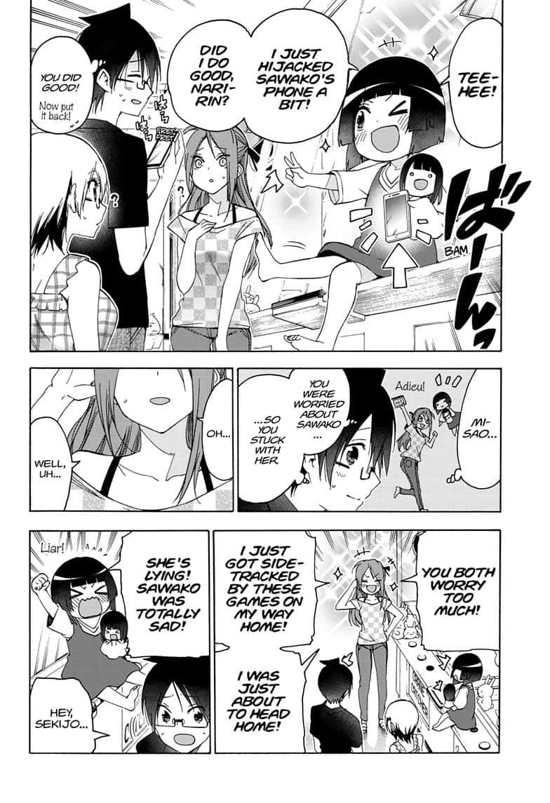 Bokutachi wa Benkyou ga Dekinai Chapter 156 page 10 - Chapter 156