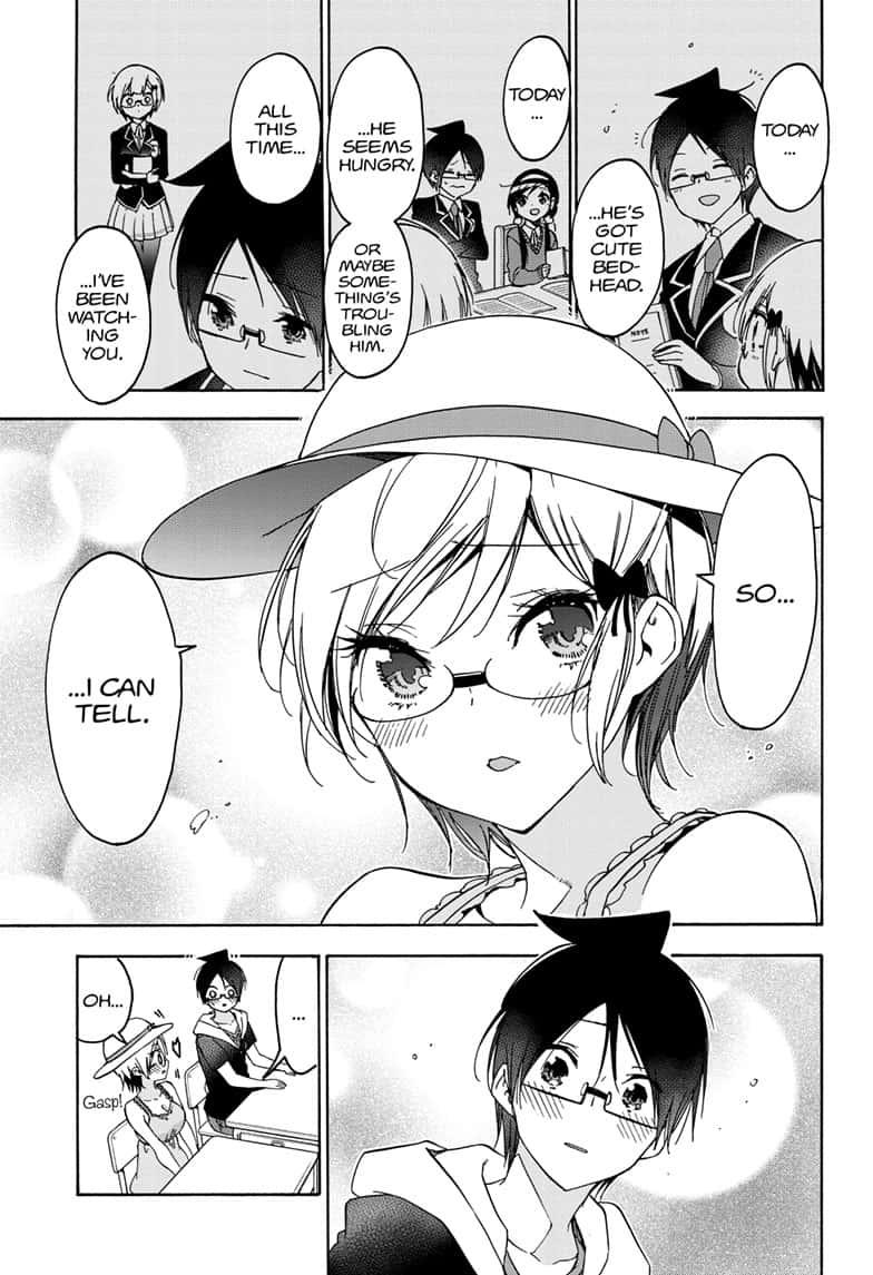 Bokutachi wa Benkyou ga Dekinai Chapter 158 page 13 - Chapter 158
