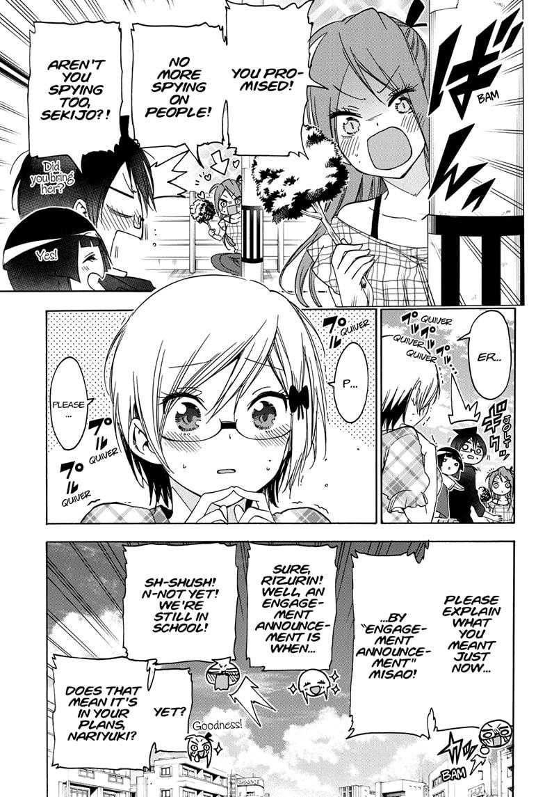 Bokutachi wa Benkyou ga Dekinai Chapter 159 page 5 - Chapter 159