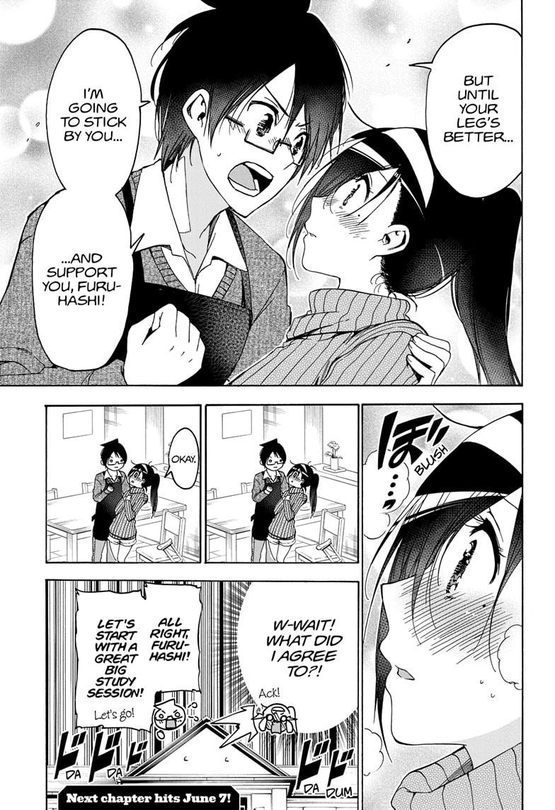 Bokutachi wa Benkyou ga Dekinai Chapter 160 page 21 - Chapter 160