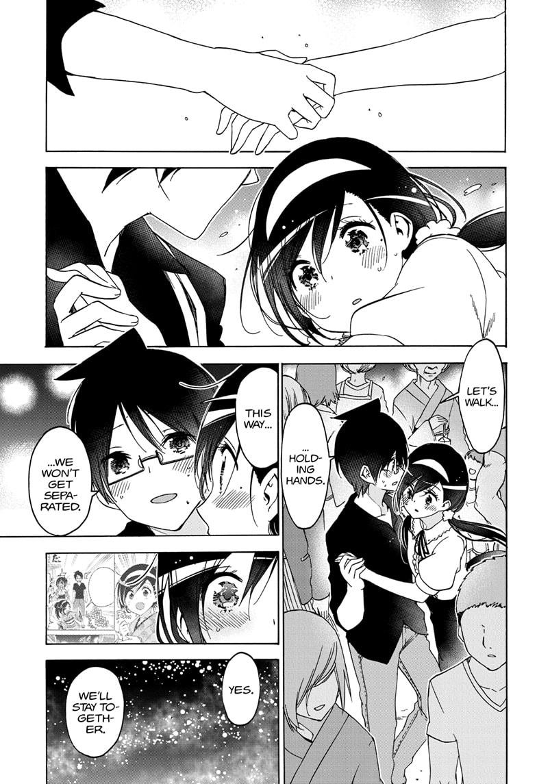 Bokutachi wa Benkyou ga Dekinai Chapter 168 page 13 - Chapter 168