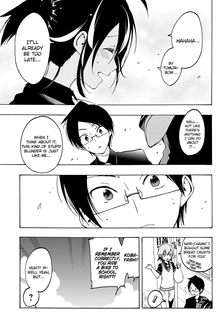 Bokutachi wa Benkyou ga Dekinai Chapter 17 page 14 - Chapter 17: Youth is the zeal of geniuses, wheels, and [X]!