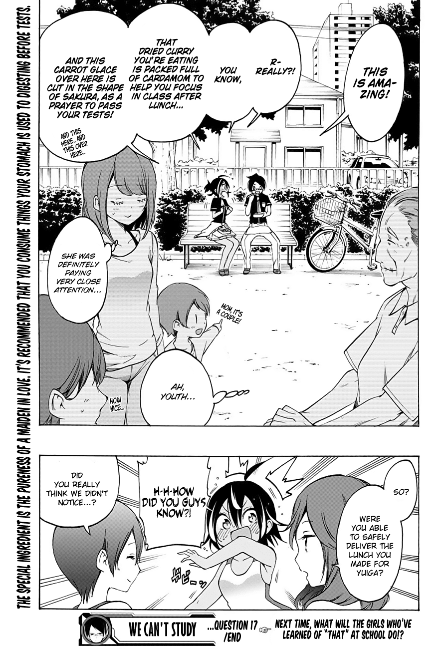 Bokutachi wa Benkyou ga Dekinai Chapter 17 page 22 - Chapter 17: Youth is the zeal of geniuses, wheels, and [X]!