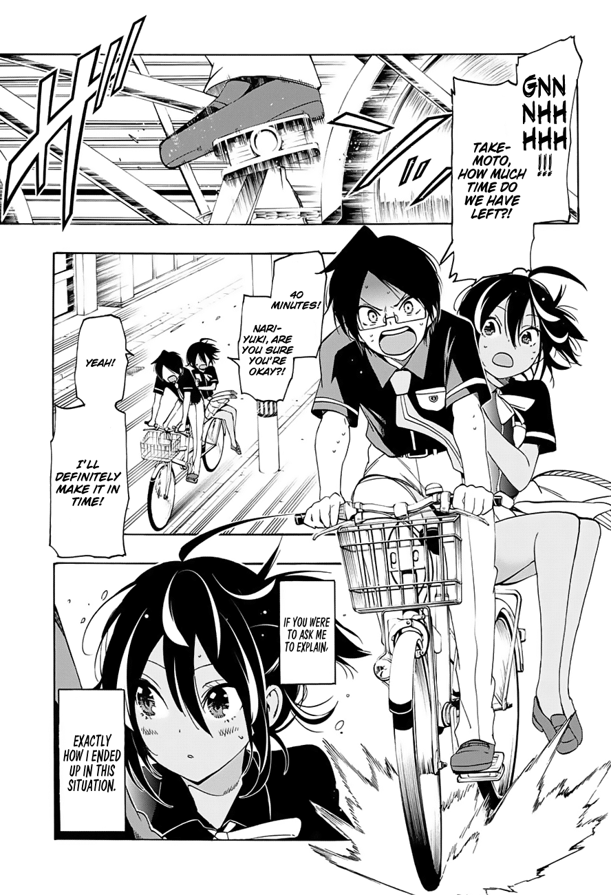 Bokutachi wa Benkyou ga Dekinai Chapter 17 page 4 - Chapter 17: Youth is the zeal of geniuses, wheels, and [X]!
