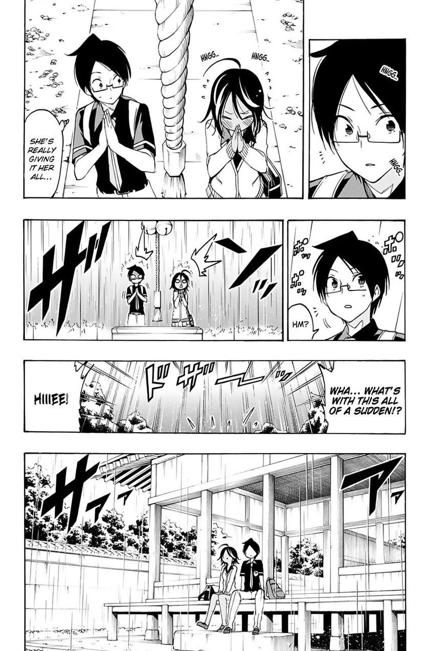 Bokutachi wa Benkyou ga Dekinai Chapter 19 page 11 - Chapter 19: The Genius and [X] consider each other’s weather conditions.