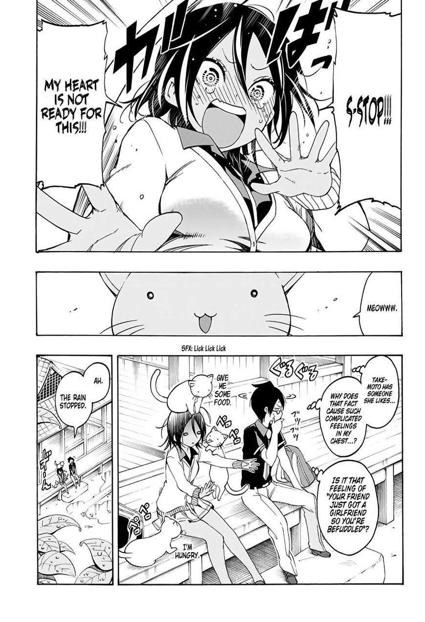 Bokutachi wa Benkyou ga Dekinai Chapter 19 page 16 - Chapter 19: The Genius and [X] consider each other’s weather conditions.