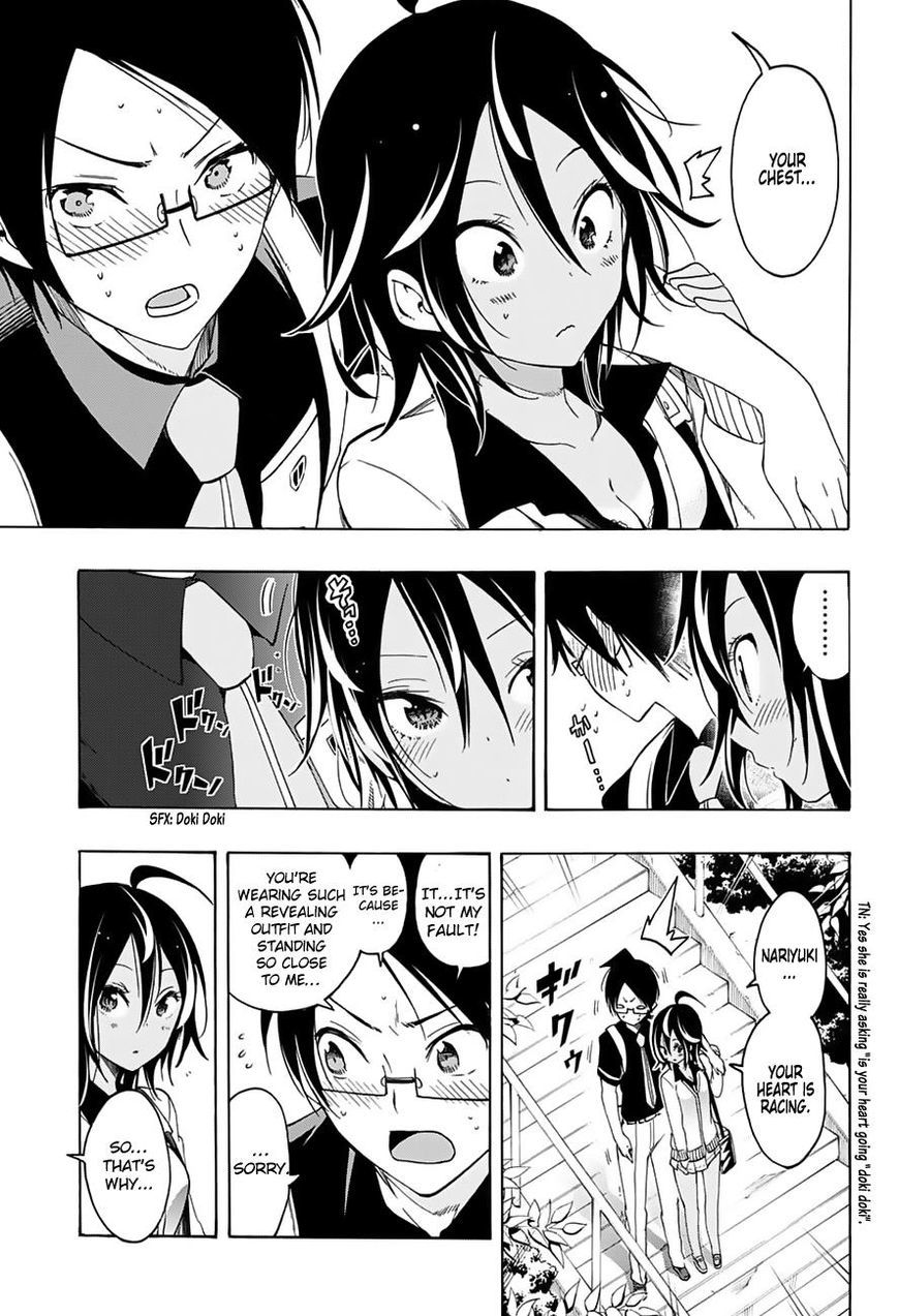Bokutachi wa Benkyou ga Dekinai Chapter 19 page 18 - Chapter 19: The Genius and [X] consider each other’s weather conditions.