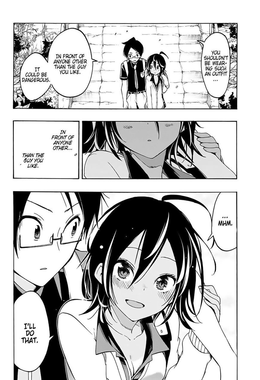 Bokutachi wa Benkyou ga Dekinai Chapter 19 page 19 - Chapter 19: The Genius and [X] consider each other’s weather conditions.