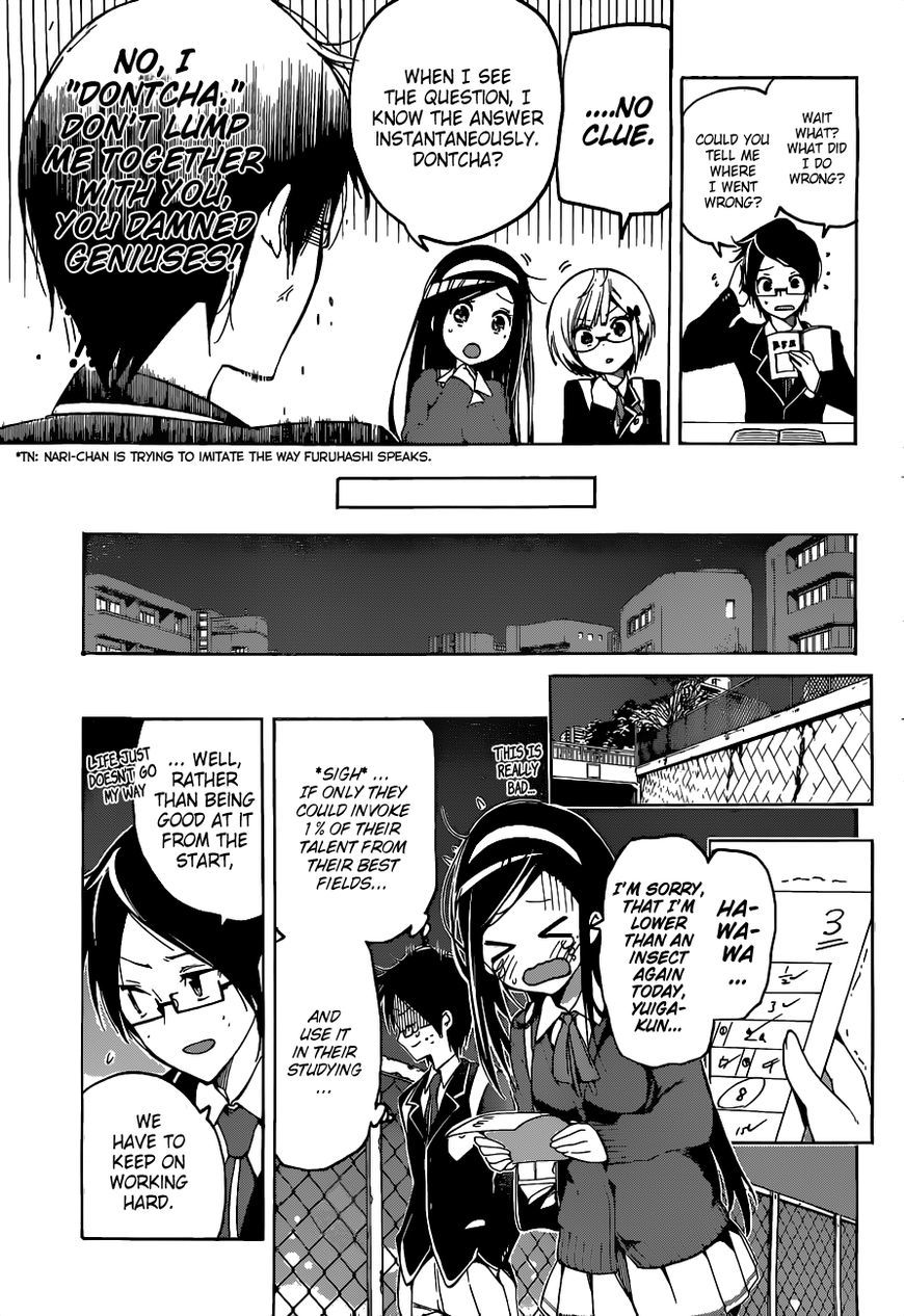 Bokutachi wa Benkyou ga Dekinai Chapter 2 page 10 - Chapter 2: What are the geniuses' aspirations?