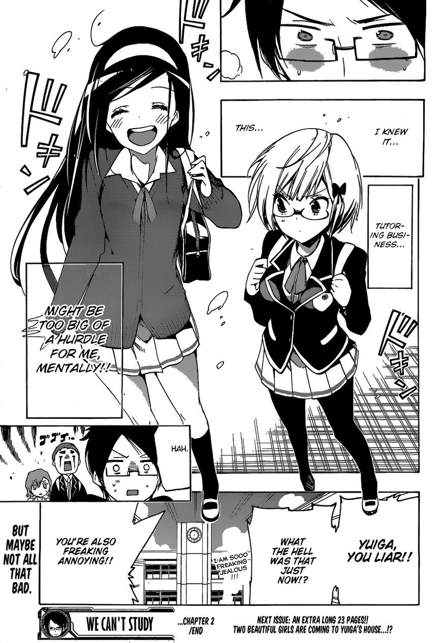 Bokutachi wa Benkyou ga Dekinai Chapter 2 page 26 - Chapter 2: What are the geniuses' aspirations?