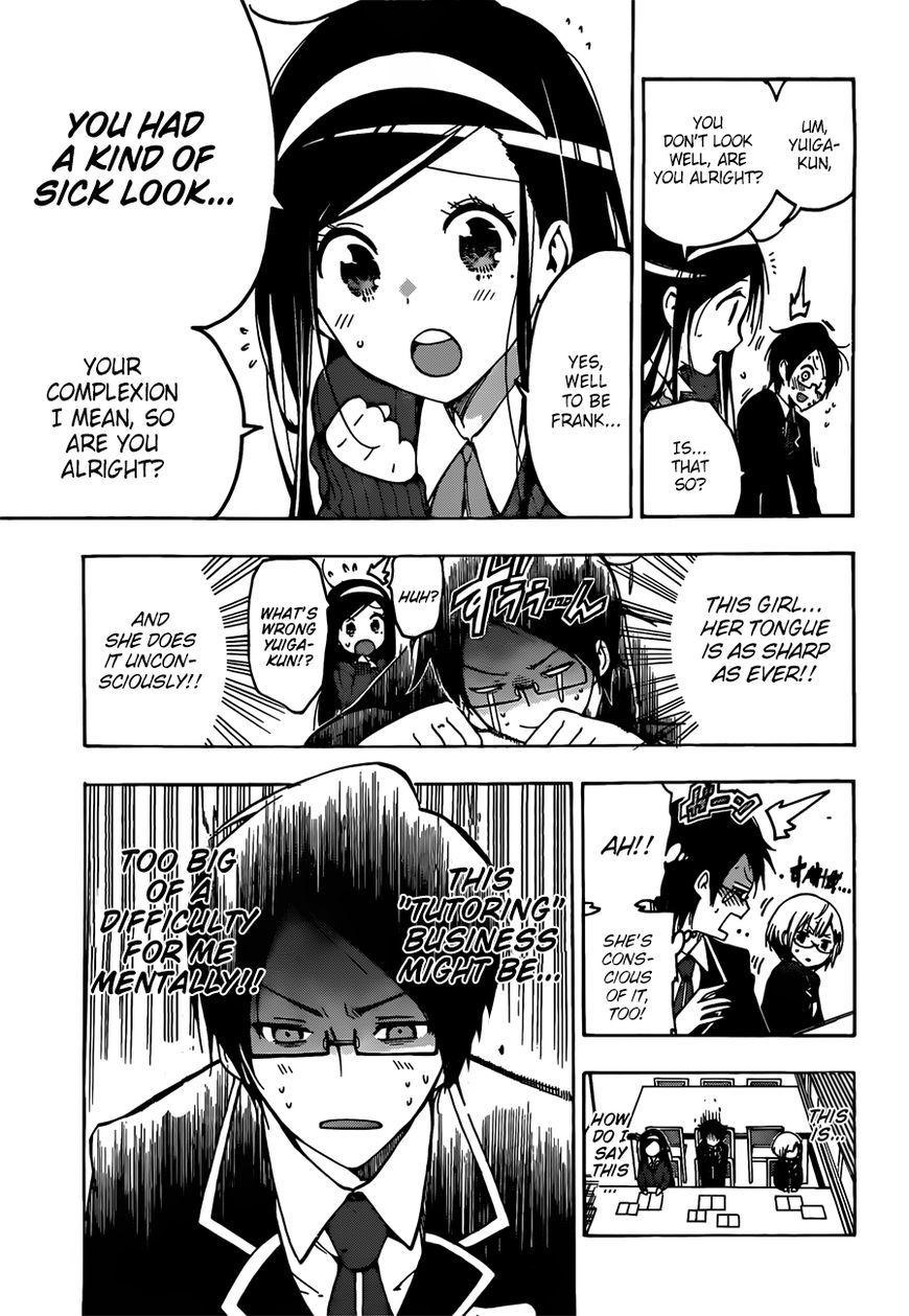 Bokutachi wa Benkyou ga Dekinai Chapter 2 page 8 - Chapter 2: What are the geniuses' aspirations?