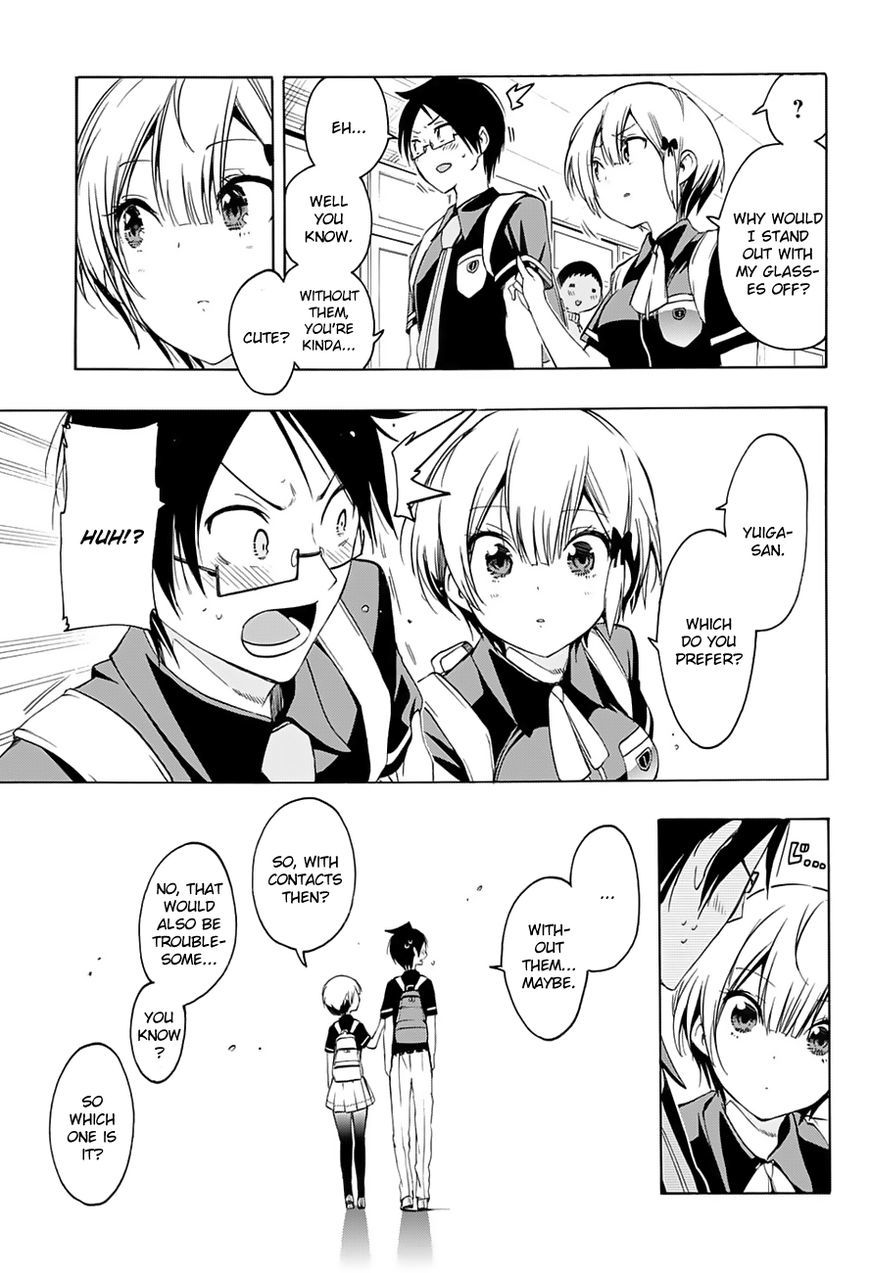 Bokutachi wa Benkyou ga Dekinai Chapter 20 page 16 - Chapter 20: In the genius’ blurred world, [x] is fluttering about