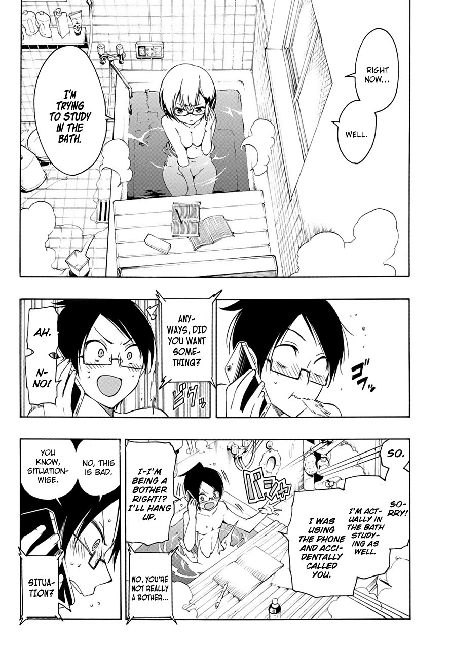 Bokutachi wa Benkyou ga Dekinai Chapter 21 page 11 - Chapter 21: The forbidden object to connect with the [X] Genius.