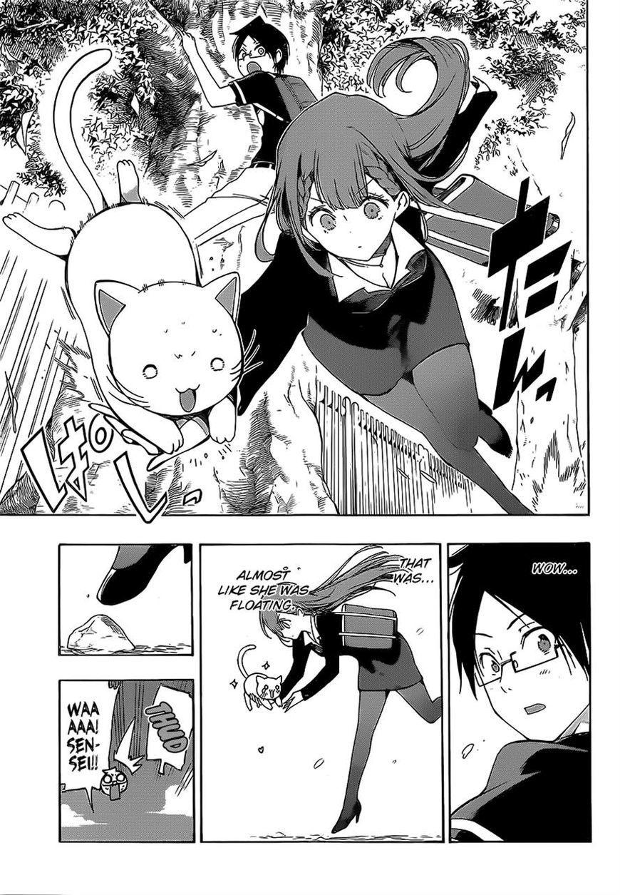 Bokutachi wa Benkyou ga Dekinai Chapter 22 page 5 - Chapter 22: The secret area of the predecessor is in a [X] state.
