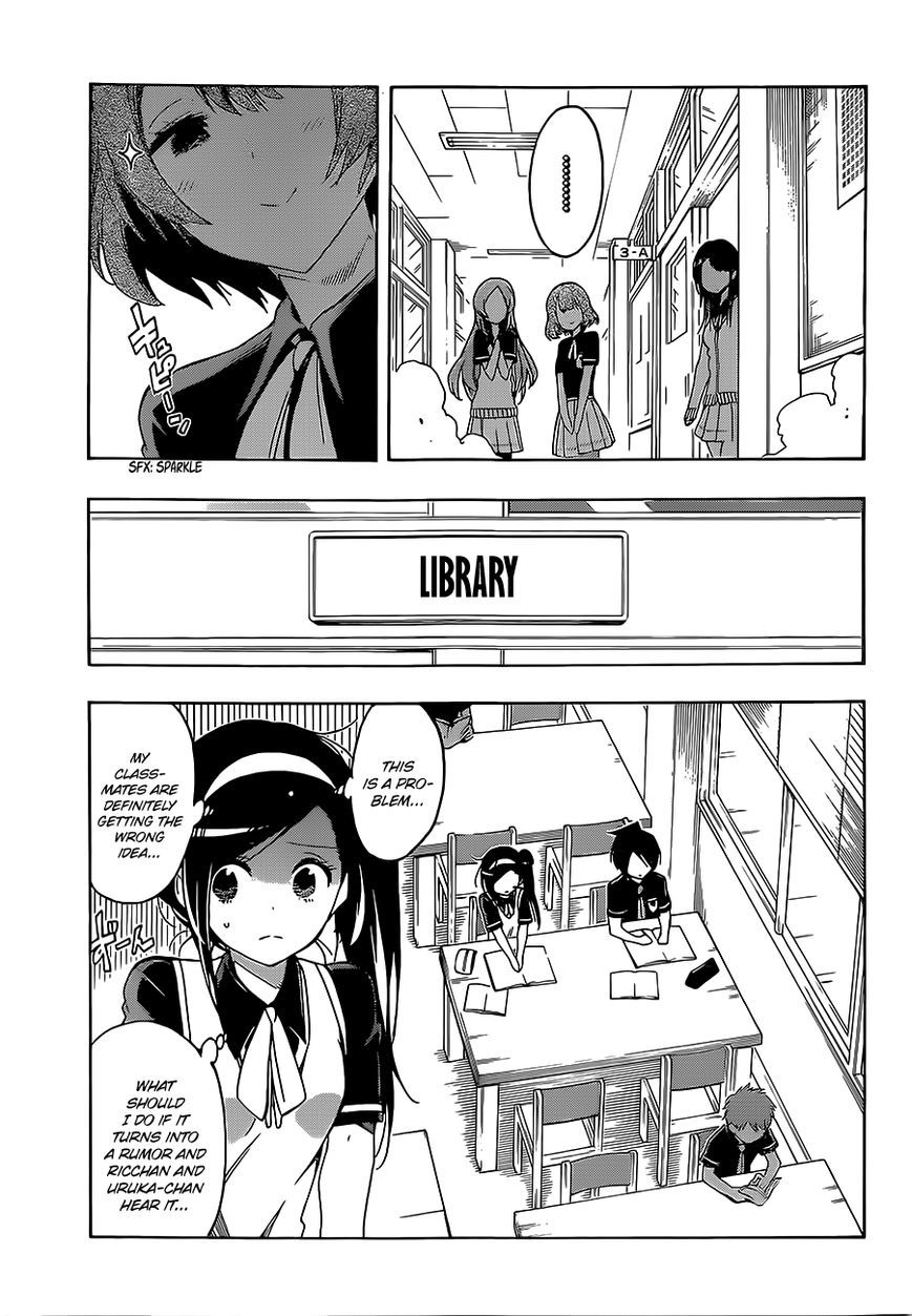 Bokutachi wa Benkyou ga Dekinai Chapter 24 page 10 - Chapter 24: The genius boldly denies the [x] rumors