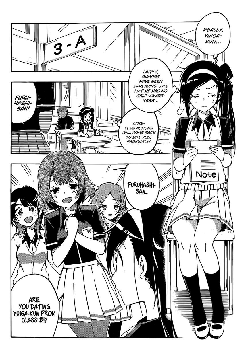 Bokutachi wa Benkyou ga Dekinai Chapter 24 page 5 - Chapter 24: The genius boldly denies the [x] rumors